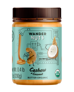 Organic Cashew + Coconut Nut Butter